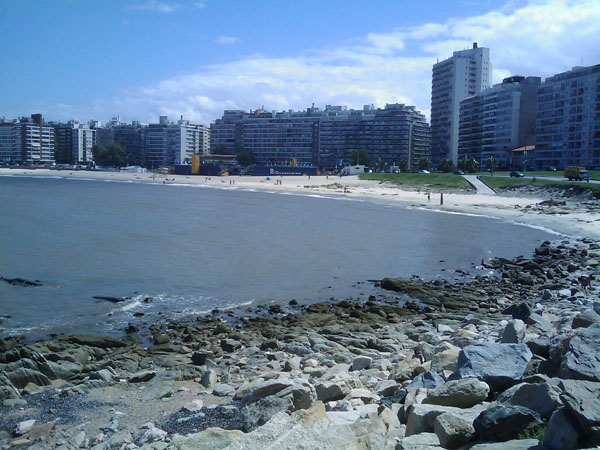coastline of Montevideo, Capital of Uruguay - Uruguayuruguay.com